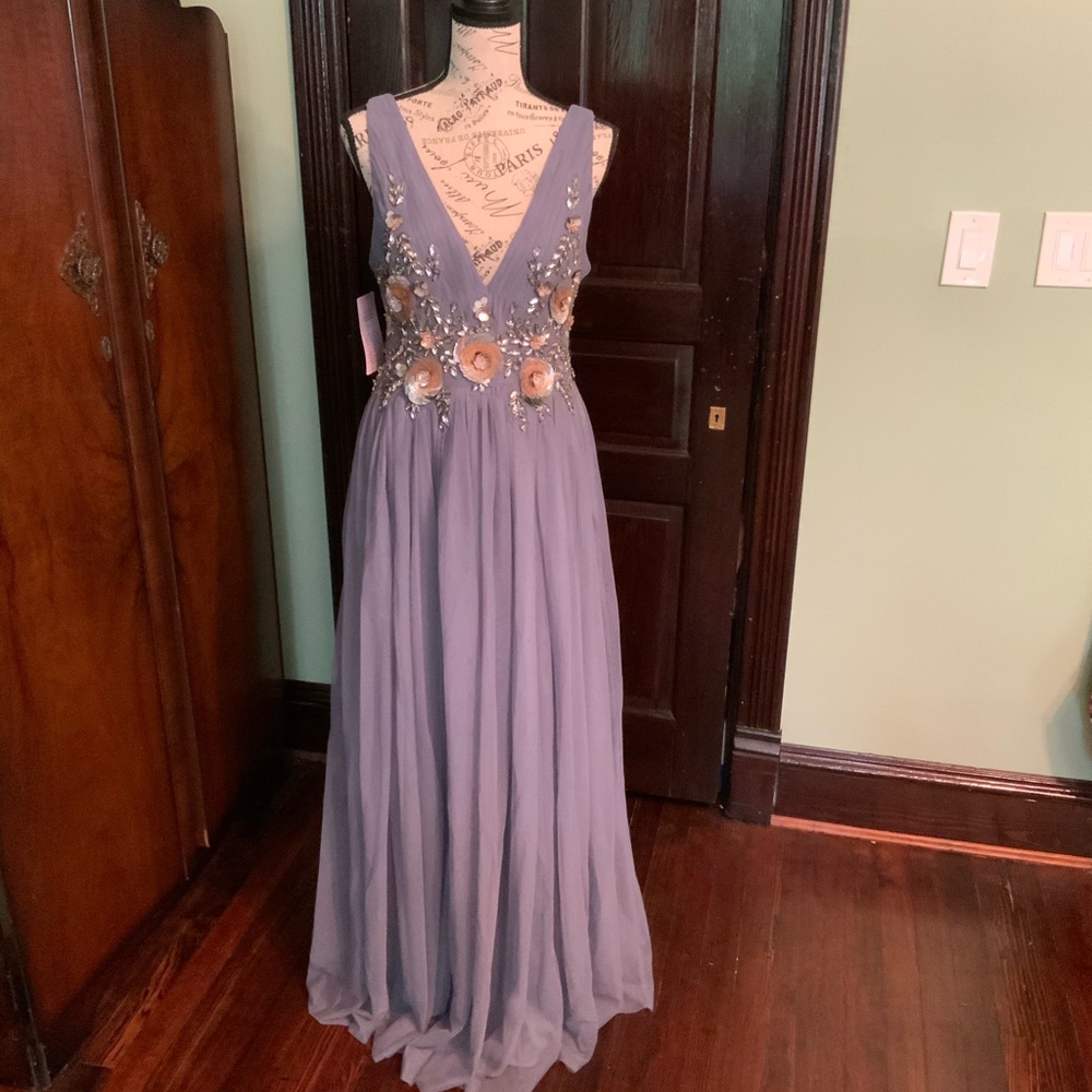 NEW BHLDN Isabella Formal Beaded Dress
